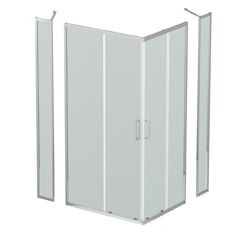 Душевой уголок BelBagno LUCE-AH-22-140/110-C-Cr - Gidratop.ru изображение