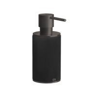 GESSI 316 дозатор для жидкого мыла настольный, цвет: черный/brushed black metal pvd