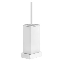Gessi Rettangolo ершик для унитаза подвесной, цвет: хром/белый - Gidratop.ru изображение