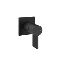 GESSI  INVERSO DIAMANTATO настенный смеситель для раковины на 1 выход, цвет: Matte Black