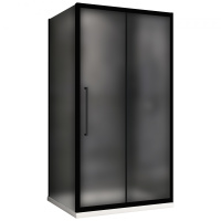 Душевой уголок ABBER Schwarzer Diamant AG30100BMH-S80BM - Gidratop.ru изображение