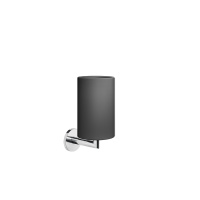 Gessi Tondo стакан настенный черный, цвет: хром - Gidratop.ru изображение