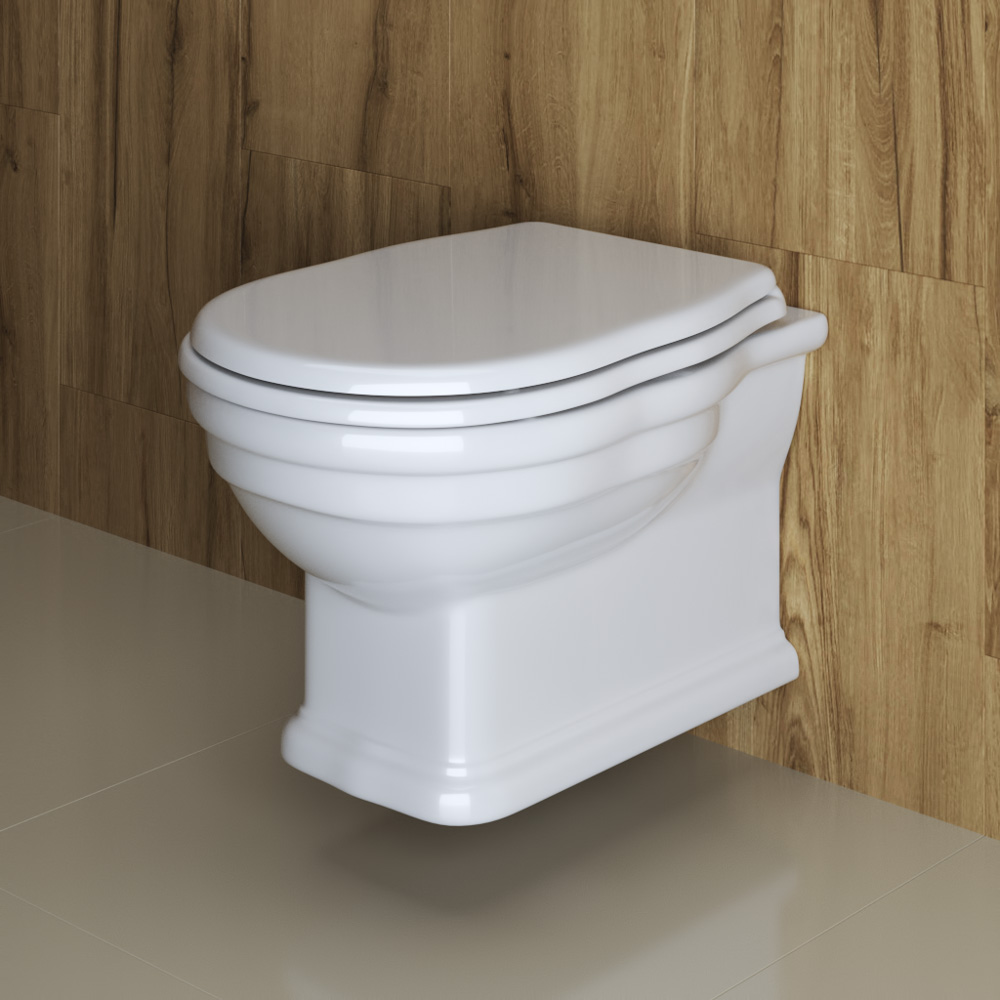 Унитаз подвесной безободковый BelBagno BOHEME BB115CH/BB115SC - Gidratop.ru изображение