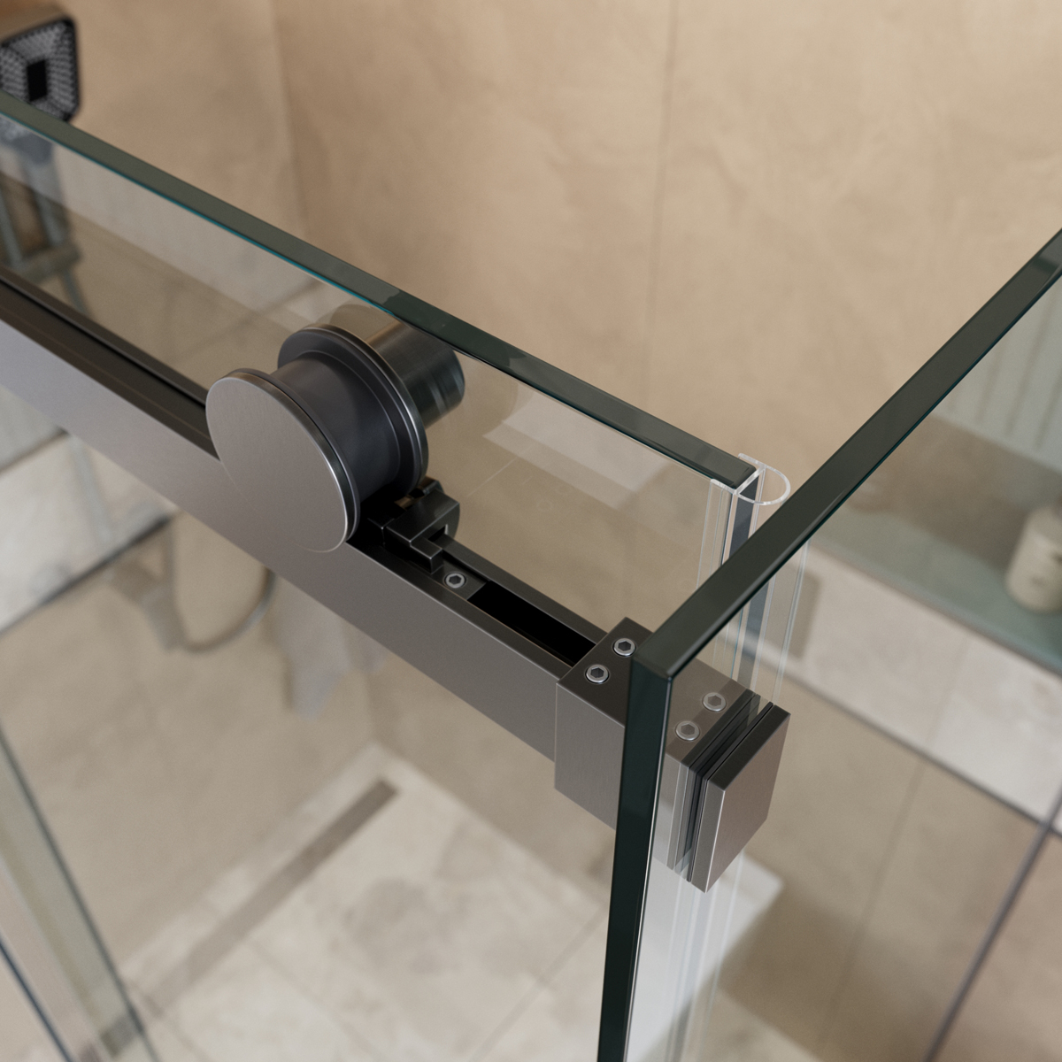 Душевой уголок BelBagno SOFT_CLOSE-2-A-1-100-C-GM - Gidratop.ru изображение