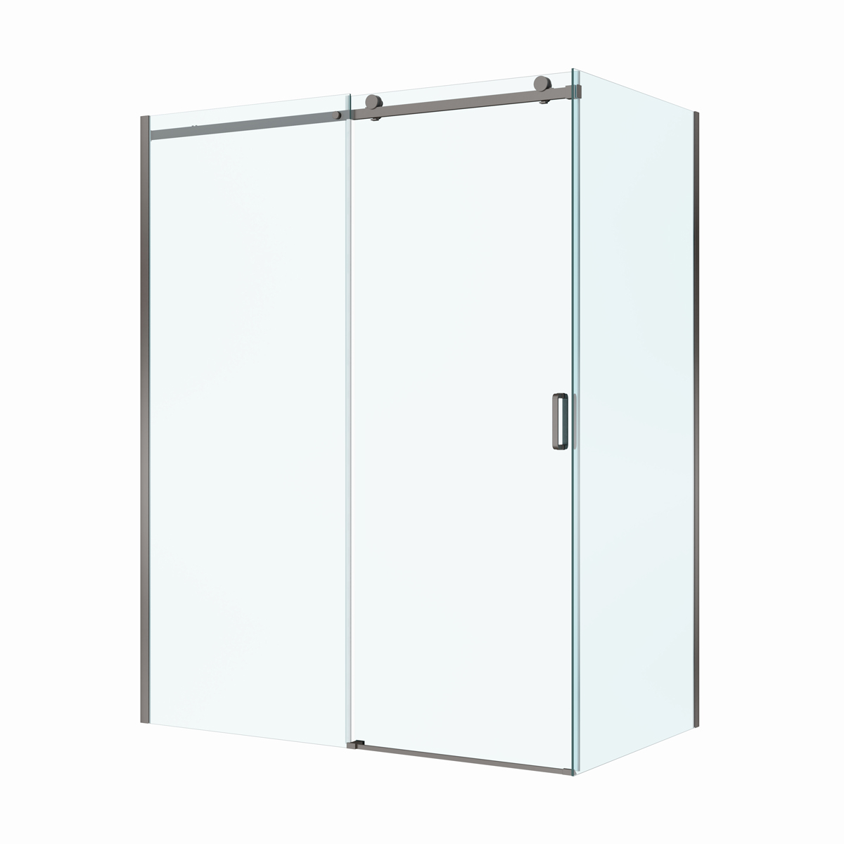Душевой уголок BelBagno SOFT_CLOSE-2-AH-1-160/100-C-GM - Gidratop.ru изображение