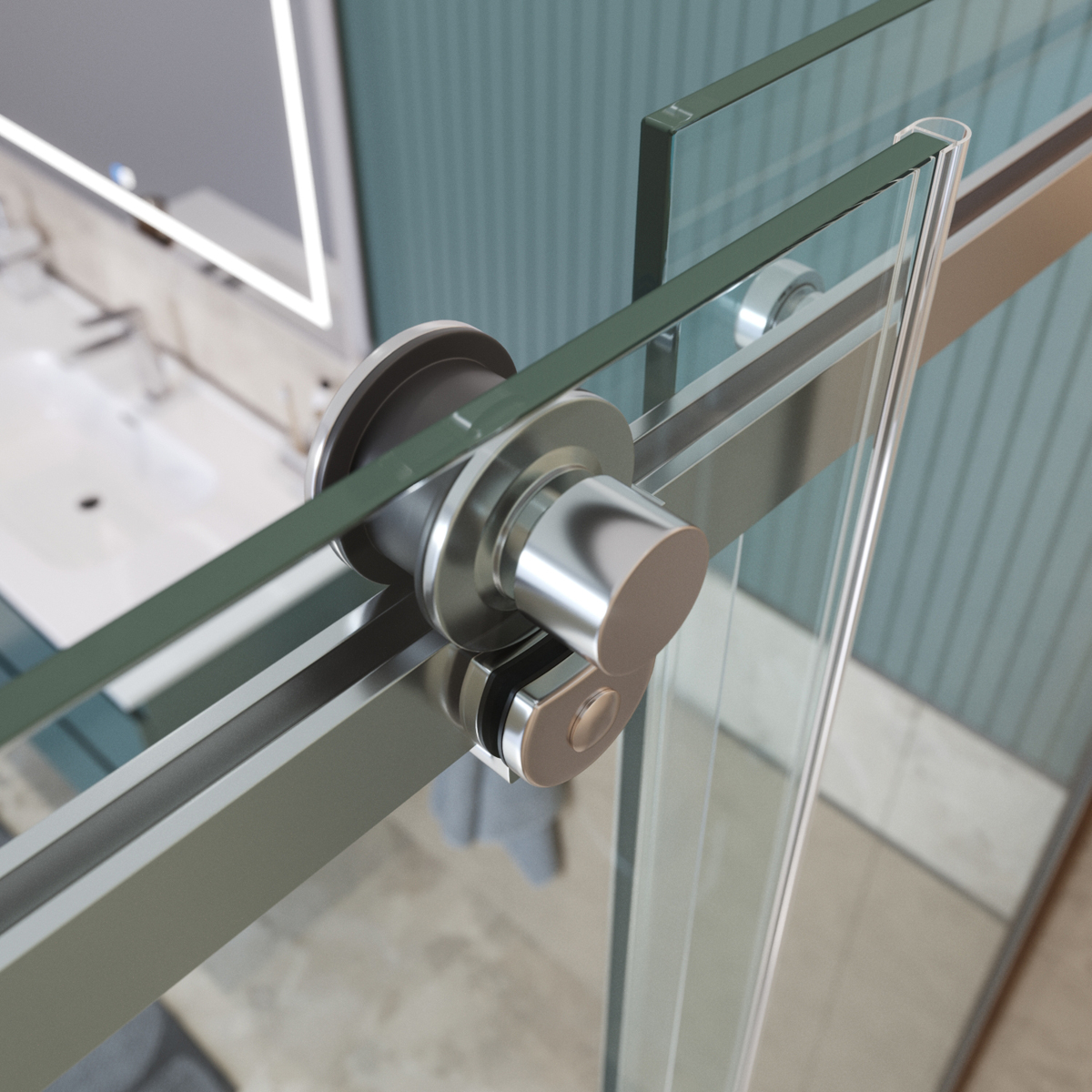 Душевой уголок BelBagno SOFT_CLOSE-2-A-1-100-C-Cr - Gidratop.ru изображение