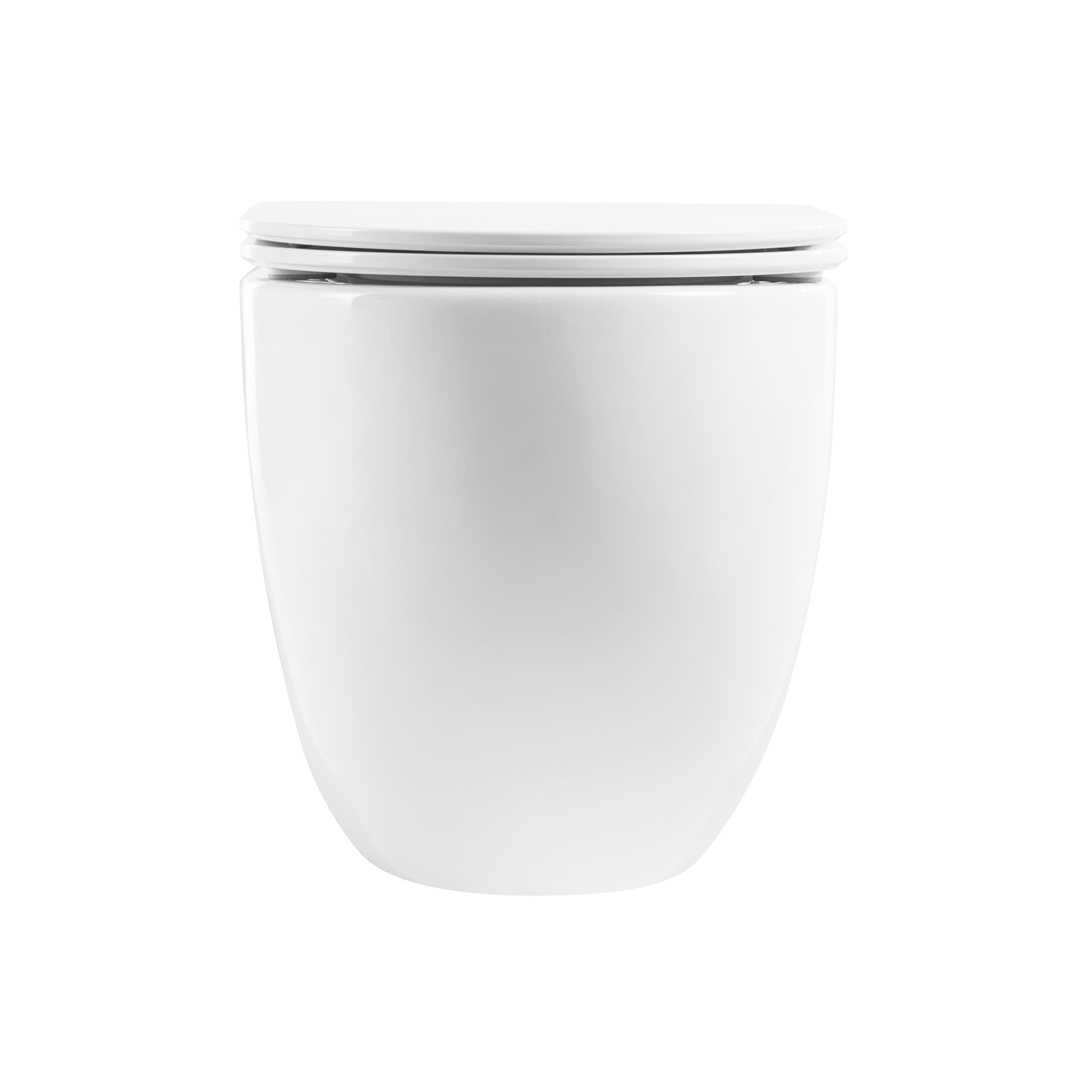 Унитаз подвесной безободковый BelBagno ONDA BB066CHR/BB870SC - Gidratop.ru изображение