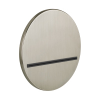 GESSI VENTI20 излив настенный Oslash;207 мм., каскадный, цвет Finox Brushed Nickel - Gidratop.ru изображение