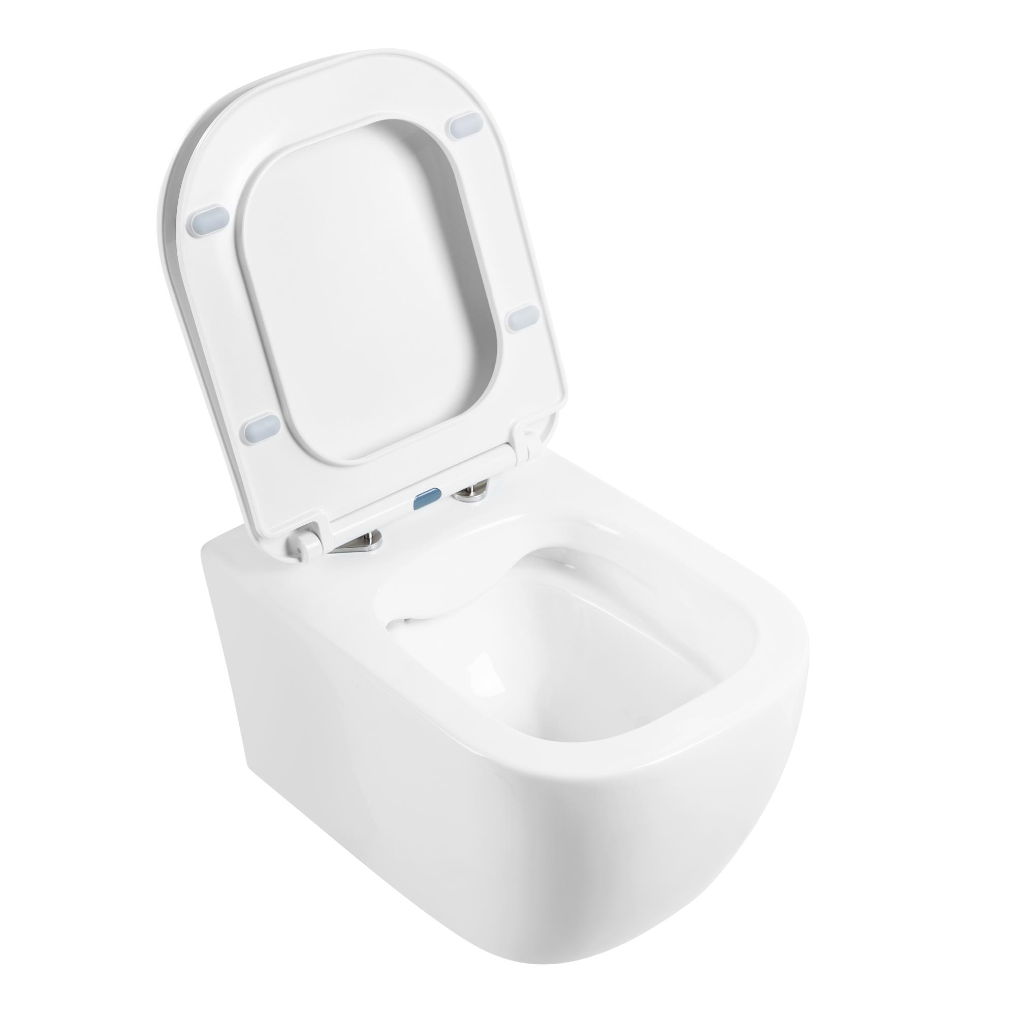 Унитаз подвесной безободковый BelBagno GENOVA BB1102CH/BB1102SC - Gidratop.ru изображение