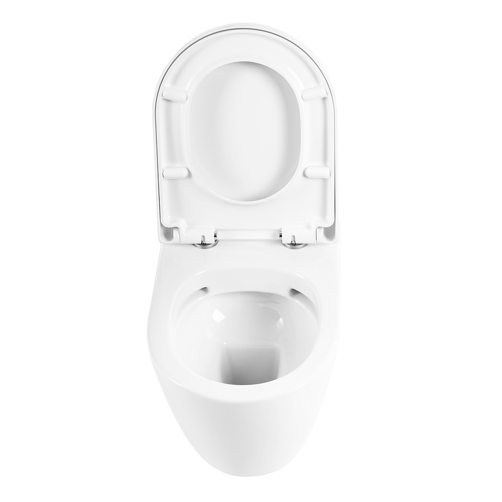 Унитаз подвесной безободковый BelBagno MARINO BB105CHR/BB105SC - Gidratop.ru изображение