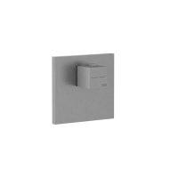 Gessi Rettangolo встраиваемый термостат для душа, с 1 выходом, (внешние части), цвет: хром - Gidratop.ru изображение