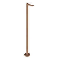 GESSI  VENTAGLIO внешняя часть напольного смесителя для раковины, цвет: Copper Brushed PVD - Gidratop.ru изображение