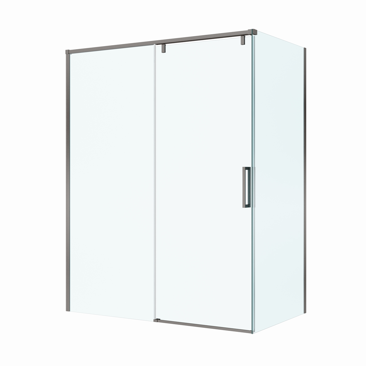 Душевой уголок BelBagno SOFT_CLOSE-1-AH-1-160/80-C-GM - Gidratop.ru изображение