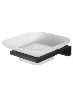 Мыльница с держателем WONZON & WOGHAND ECLIPSE, Черный (WW-9122-BL) - Gidratop.ru изображение