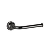 GESSI VENTI20 держатель туалетной бумаги, без крышки, цвет Black Metal PVD - Gidratop.ru изображение