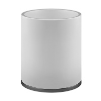 Gessi Tondo корзина для мусора цвет:  белая/Black XL - Gidratop.ru изображение
