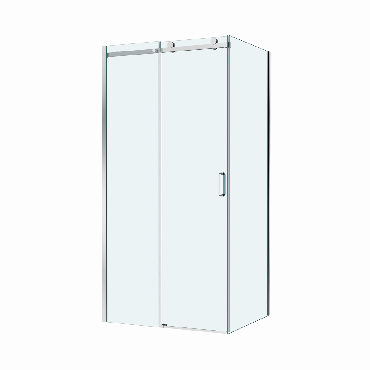 Душевой уголок BelBagno SOFT_CLOSE-2-AH-1-100/80-C-Cr - Gidratop.ru изображение