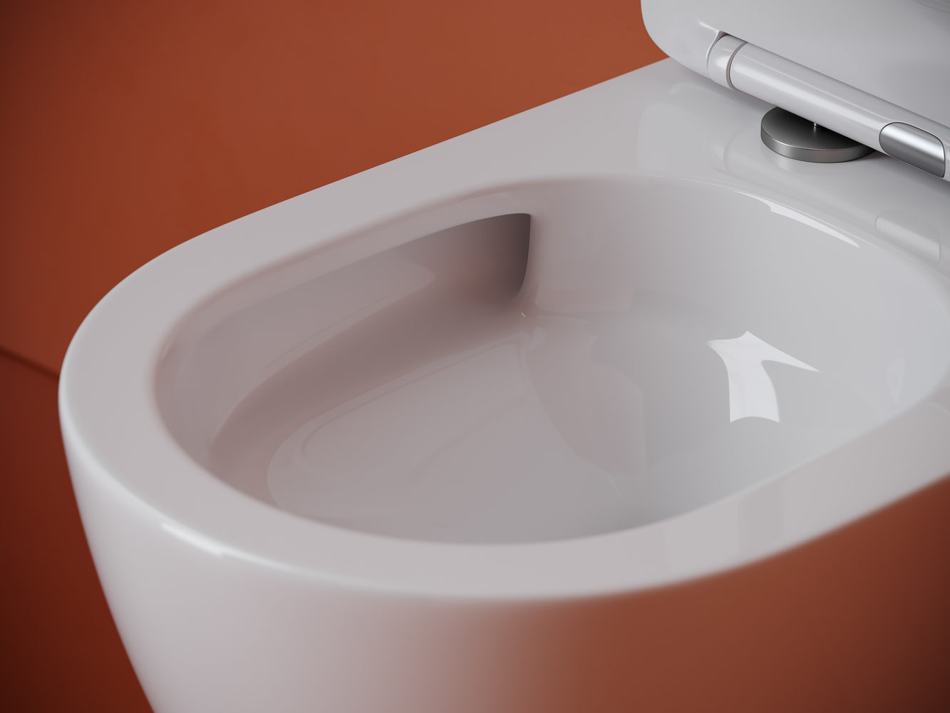 Подвесной унитаз CERAMICANOVA Uno смыв Торнадо 490x360x360 белый - Gidratop.ru изображение