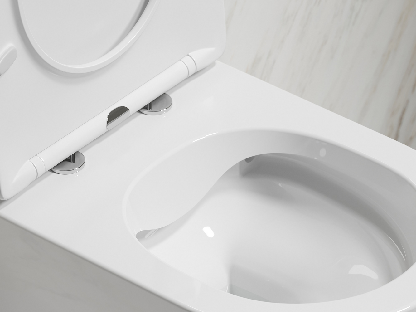 Подвесной унитаз Modena Rimless - Gidratop.ru изображение