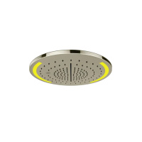 Gessi Colour накладная панель с подсветкой Oslash;350, цвет Nickel PVD - Gidratop.ru изображение