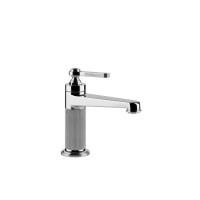 GESSI VENTI20 смеситель для раковины на 1 отверстие, однорычажный, без донного клапана, цвет хром - Gidratop.ru изображение
