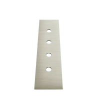 Gessi Rettangolo пластина на 4 отверстия для монтажного бокса, цвет Finox Brushed Nickel - Gidratop.ru изображение
