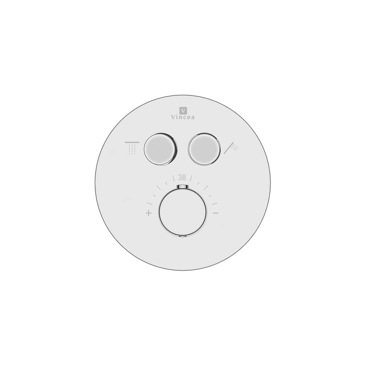 Душевой комплект Inspire VSFW-3I22MT3RCH встраиваемый, термостатический, двухрежимный, хром - Gidratop.ru изображение