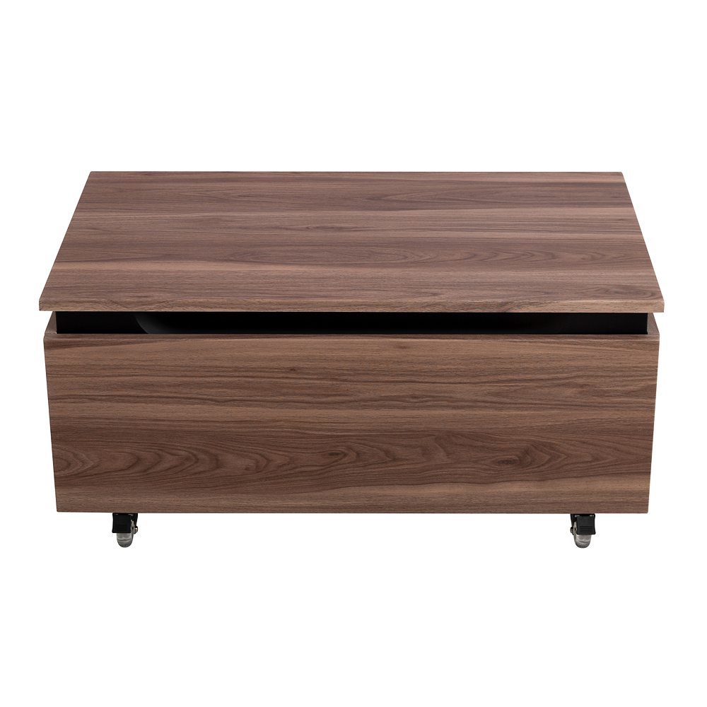 SLIDER Тумба с одним выкатным ящиком, орех дымчатый, 796x476x300, SLIDER-800-1C-PI-NA-P - Gidratop.ru изображение