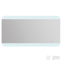 Зеркало со встроенной LED подстветкой и сенсорным выключателем Touch System, риверсивное 45006, 136х70 - Gidratop.ru изображение