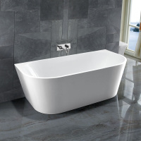 Ванна акриловая Vincea VBT-421-1700, 1700*800*580, цвет белый, щелевой перелив - Gidratop.ru изображение