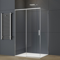 Душевой уголок Soft 2 VSR-3SO29011CL, 1100*900, хром, стекло прозрачное