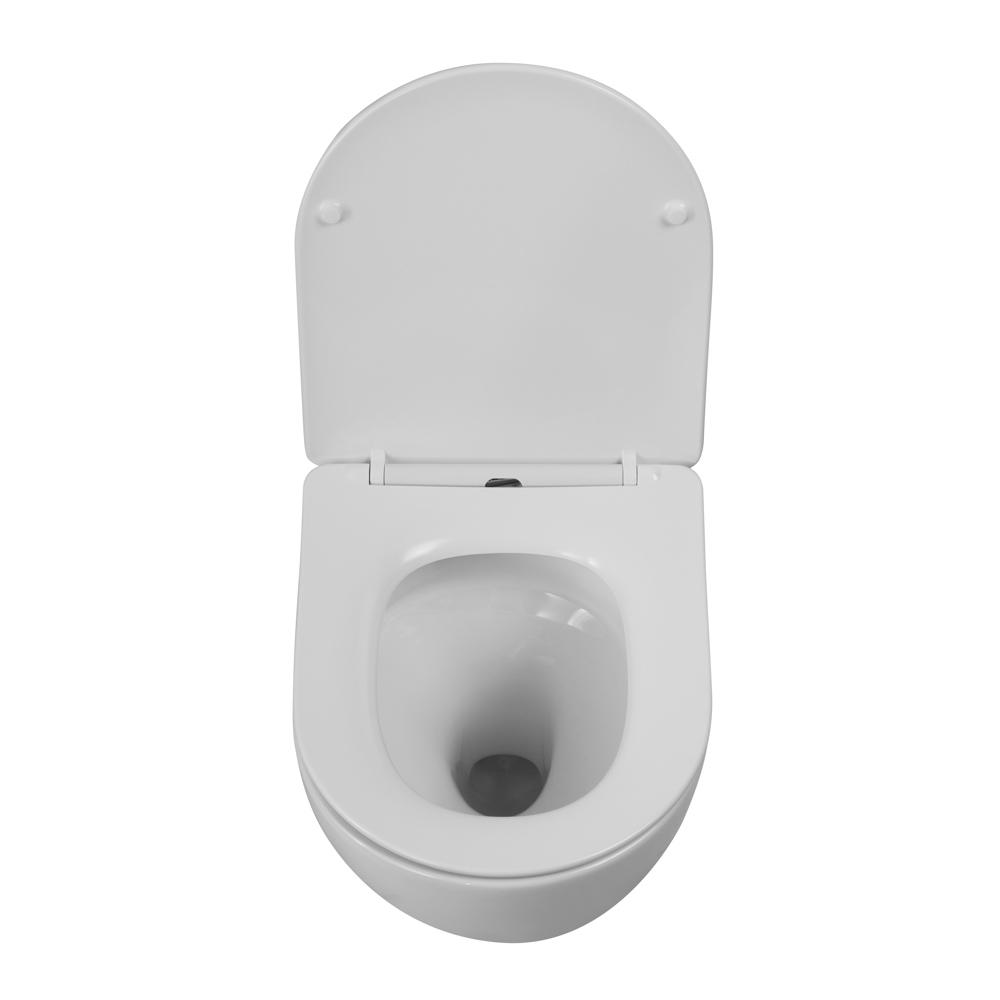 Унитаз подвесной безободковый BelBagno AMANDA-TOR BB051CH-TOR-FC/BB051SC - Gidratop.ru изображение