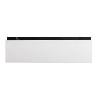 SLIDER База под раковину подвесная с одним выкатным ящиком, Bianco Opaco, 996x476x300, SLIDER-1000-1C-SO-BO - Gidratop.ru изображение
