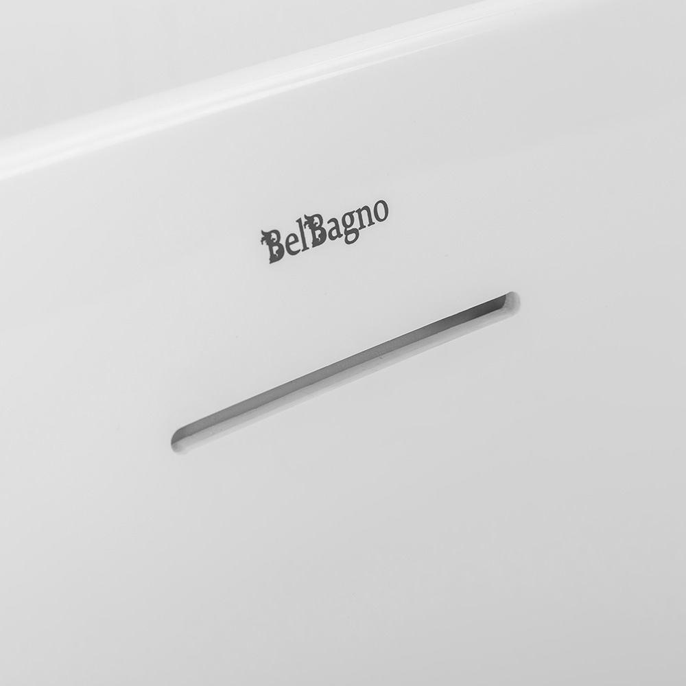 Акриловая ванна BELBAGNO BB413-1700-800 - Gidratop.ru изображение