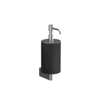 GESSI Origini дозатор для жидкого мыла настенный черный/хром - Gidratop.ru изображение