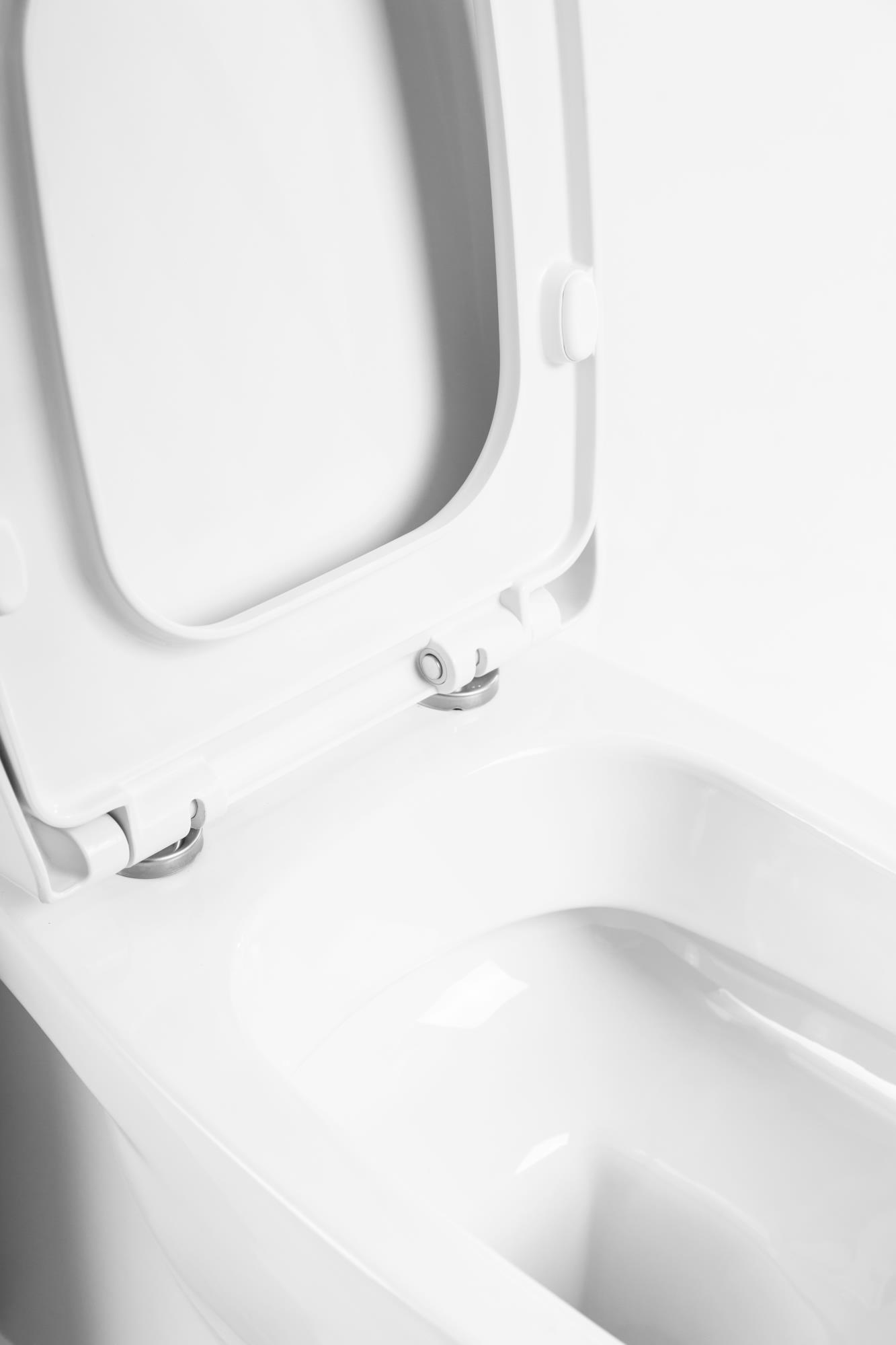 Унитаз подвесной безободковый BelBagno LAGO BB128CH/BB128SC - Gidratop.ru изображение