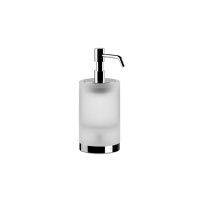 GESSI Emporio Accessories дозатор для жидкого мыла настольный, сатинированное стекло, фурнитура хром - Gidratop.ru изображение
