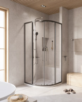Душевой уголок CEZARES RELAX-304-R-2-90-C-GM - Gidratop.ru изображение