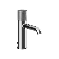 GESSI HABITO DIAMANTATO смеситель для раковины на 1 отверстие, однорычажный, в комплекте с донным клапаном, цвет хром - Gidratop.ru изображение