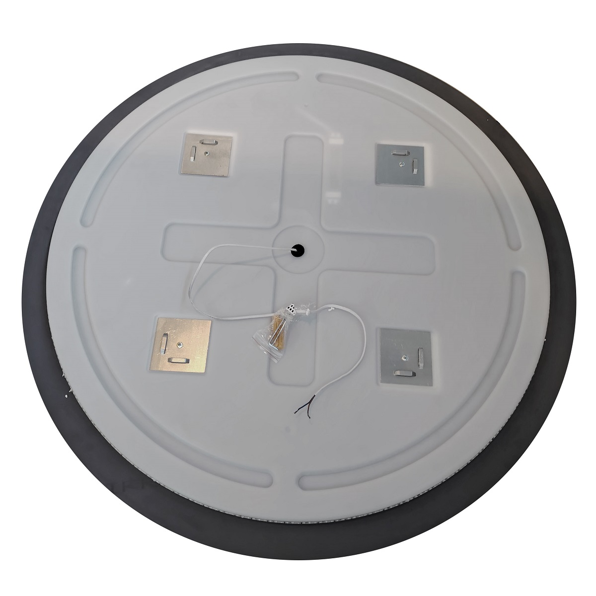 Зеркало с интерьерной подсветкой SPC-INT-700-LED, без выключателя, 12V, 220-240V, 700x30 - Gidratop.ru изображение