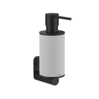 GESSI 316 дозатор для жидкого мыла настенный, цвет: белый/Black XL