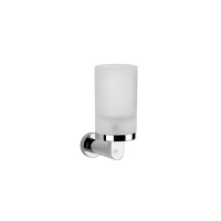 Gessi Emporio accessories стакан настенный, сатинированное стекло, цвет: Chrome - Gidratop.ru изображение