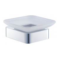 Мыльница с держателем WONZON & WOGHAND, Хром (WW-9522)