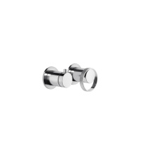 Gessi Anello встраиваемый однорычажный смеситель на 2 выхода с перекл. (внешние части), цвет: хром - Gidratop.ru изображение