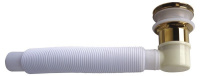Слив-перелив для BB03/BB09 BB39-OVF-ORO, золото - Gidratop.ru изображение