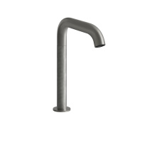 GESSI 316 CESELLO смеситель для раковины, электронный, с кран-фильтром для регулировки температур и напора воды, выс излива 230 мм, цвет Steel Brushed