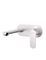 STYLUS-BLI1-IN-W0 Смеситель для раковины встраиваемый с внутренней частью, без донного клапана, сатин - Gidratop.ru изображение