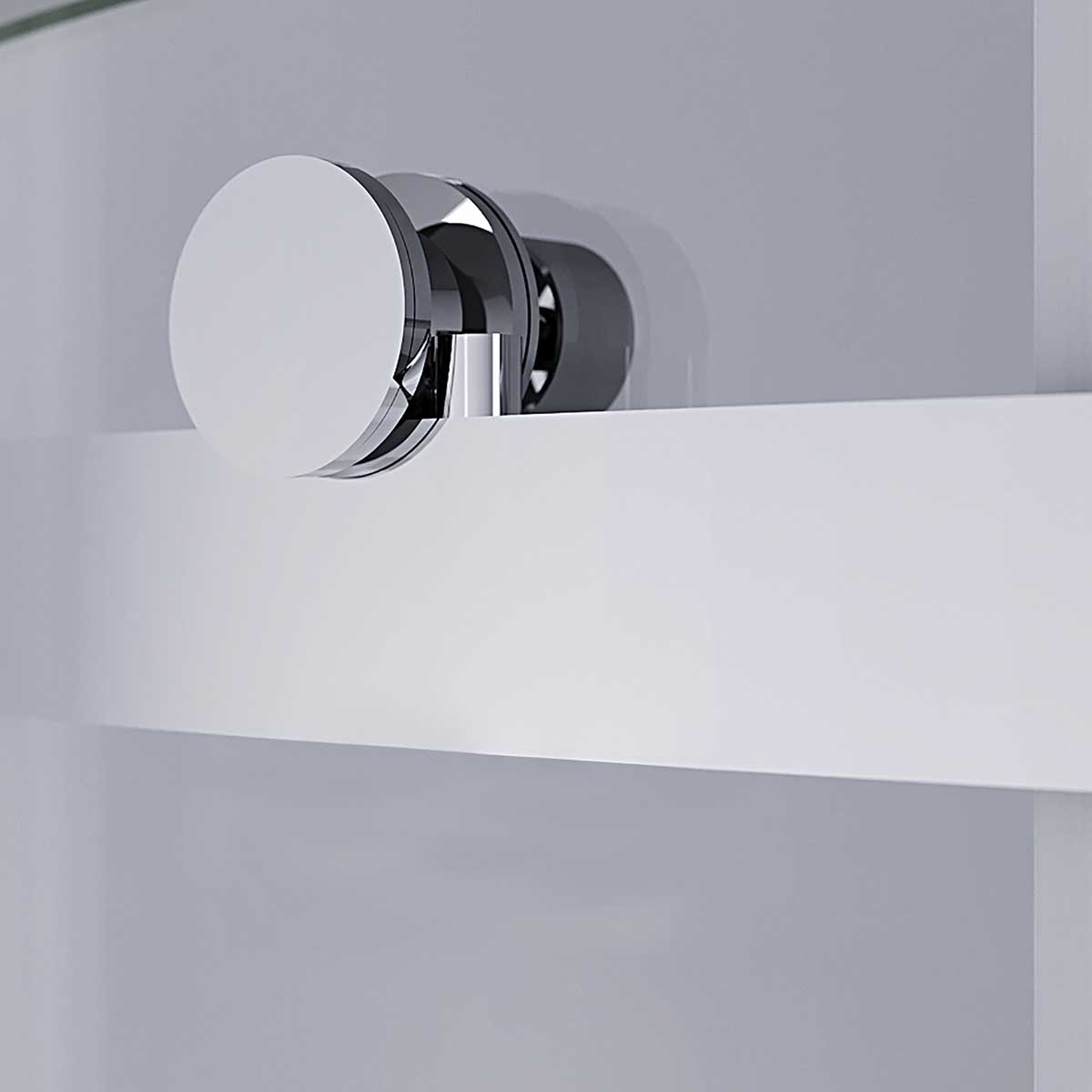 Душевой уголок Como-N VSR-4CN8016CL, 1600*800, хром, стекло прозрачное - Gidratop.ru изображение