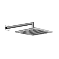 Gessi Emporio shower верхний душ для настенного крепления, поворотная, с защитой от известкового налёта, цвет: Chrome - Gidratop.ru изображение