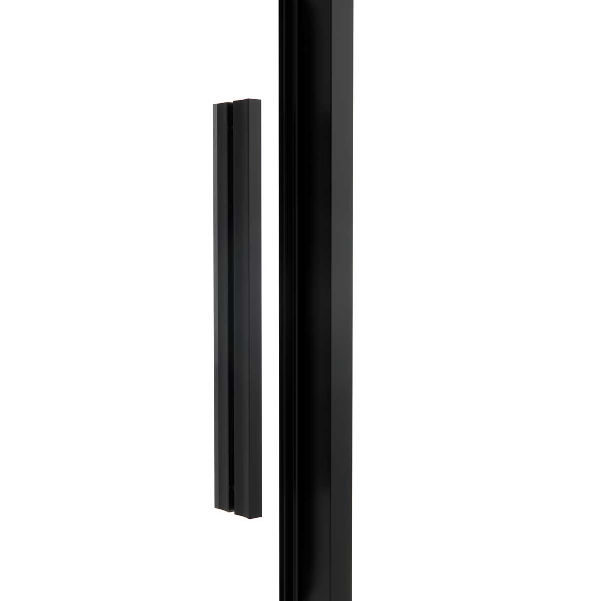 Душевой уголок Slim Soft VSR-1SS8012CLB, 1200*800, черный, стекло прозрачное - Gidratop.ru изображение